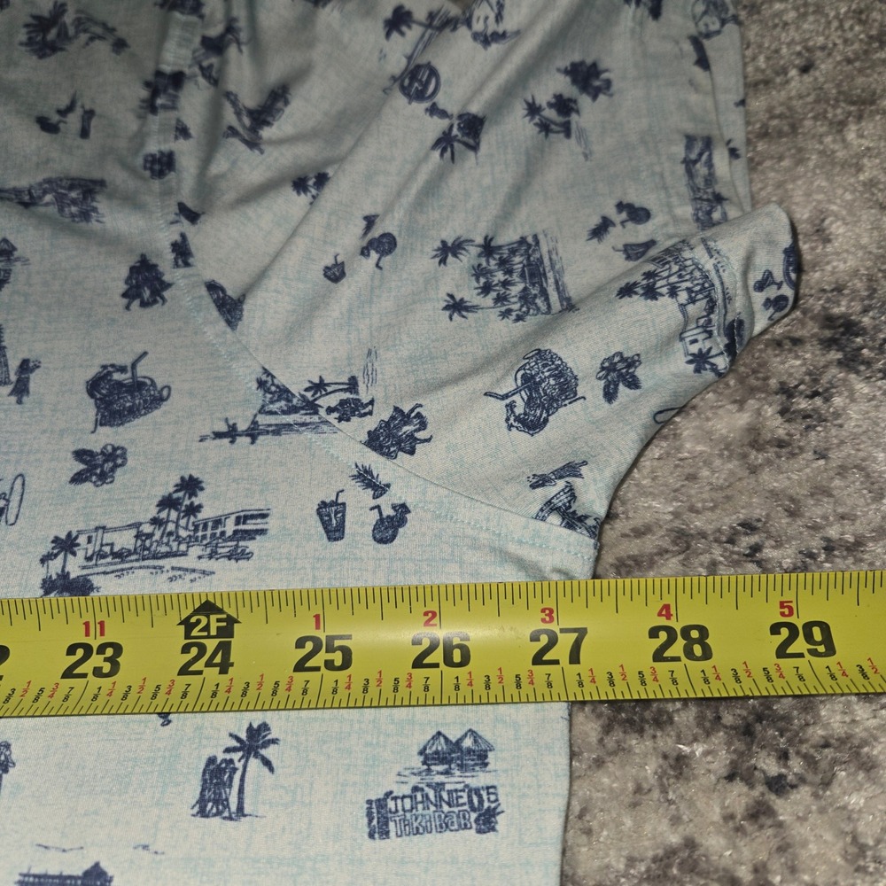 Johnnie-O Featherweight Polo XXL Tiki Bar Print UPF 50 Hammock Bay Golf - Picture 8 of 15